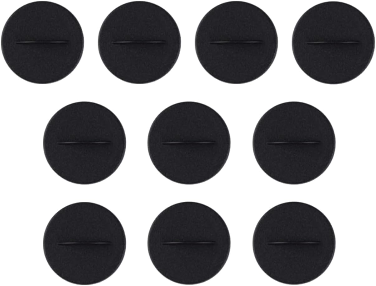 10pcs Hydroponics Pod Hole Cover Hydroponics Growing System(Black)
