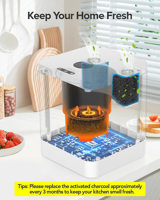 F03 Activated Carbon Filter Refills for Growell Electric Kitchen Composters