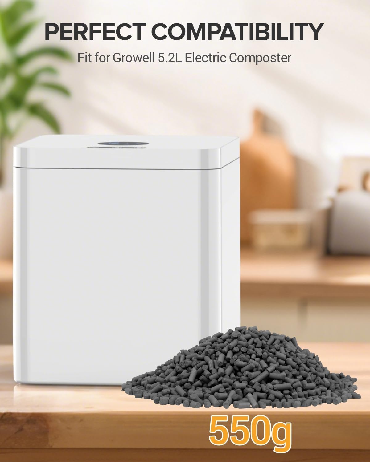 F03 Activated Carbon Filter Refills for Growell Electric Kitchen Composters