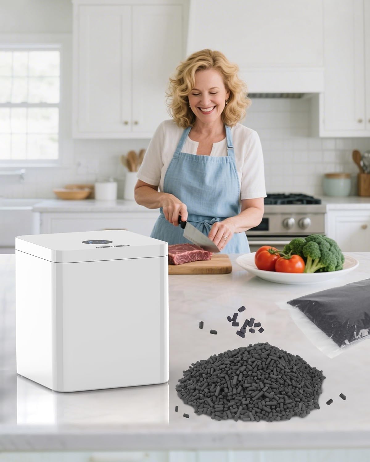 F03 Activated Carbon Filter Refills for Growell Electric Kitchen Composters