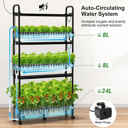 Growell 60/90 Pods Hydroponics Growing System Water Pump (for HS03/HS04)