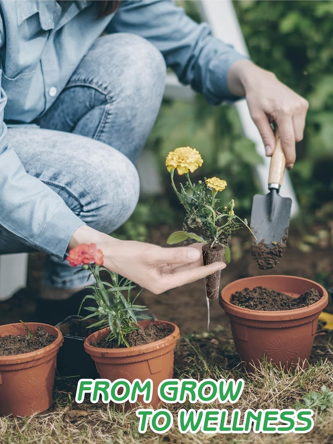 240 Pcs Hydroponic Pods Kit, 120 Pcs Grow Sponges with 120 Pcs Pod Labels Compatible with Aerogarden and Others Brand, Seed Pod Starter Kit for Hydroponics Growing System