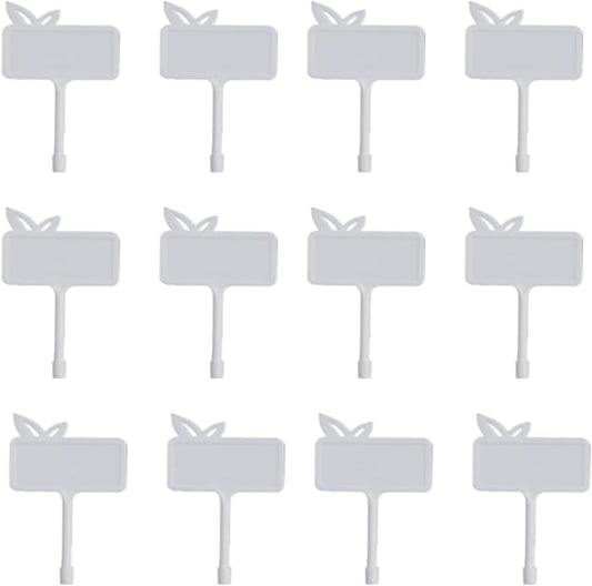 12 pcs Plastic Label Holder for Hydroponics Growing System